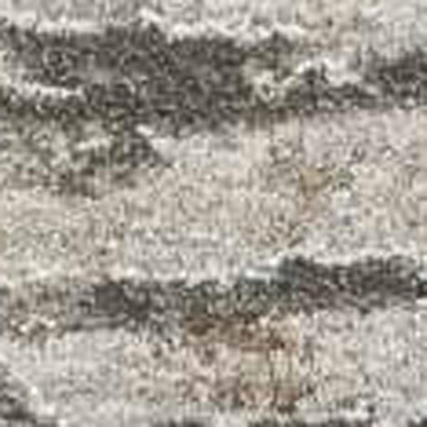 HomeRoots 5' Stain-Resistant Beige Abstract Area Rug for Stylish Durability in High-Traffic Spaces and Homes 9' X 12' 490436