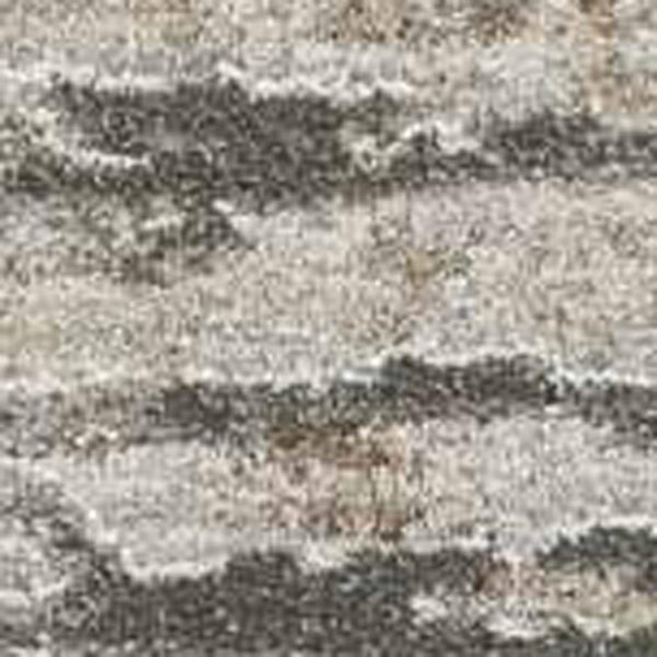 HomeRoots 5' Stain-Resistant Beige Abstract Area Rug for Stylish Durability in High-Traffic Spaces and Homes 9' X 12' 490436