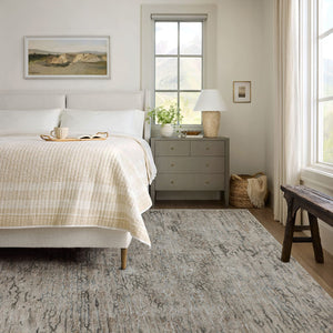 Homeroots 9' X 12' Beige Abstract Stain Resistant Area Rug  Other Material 490436