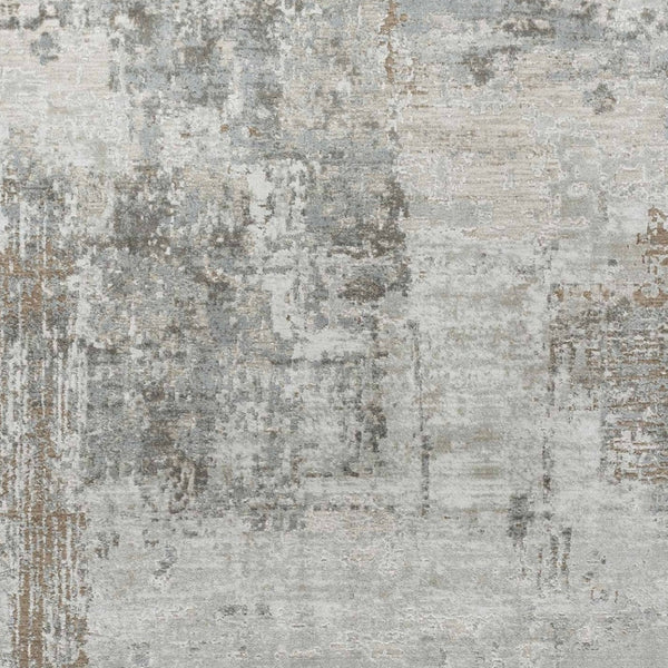 Homeroots 5' X 8' Beige Abstract Power Loom Stain Resistant Area Rug  Other Material 490437