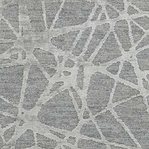 HomeRoots 5' Turquoise Abstract Area Rug - Power Loomed, Stain Resistant, Ideal for High-Traffic Homes 5' X 8' 490440
