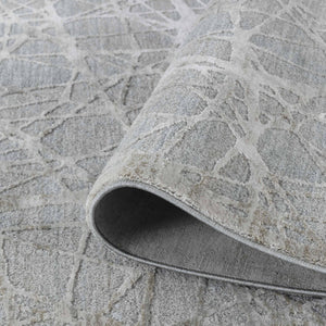 Homeroots 8' X 10' Turquoise Abstract Power Loom Stain Resistant Area Rug  Other Material 490441