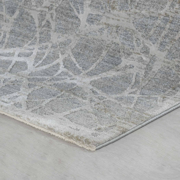 Homeroots 8' X 10' Turquoise Abstract Power Loom Stain Resistant Area Rug  Other Material 490441