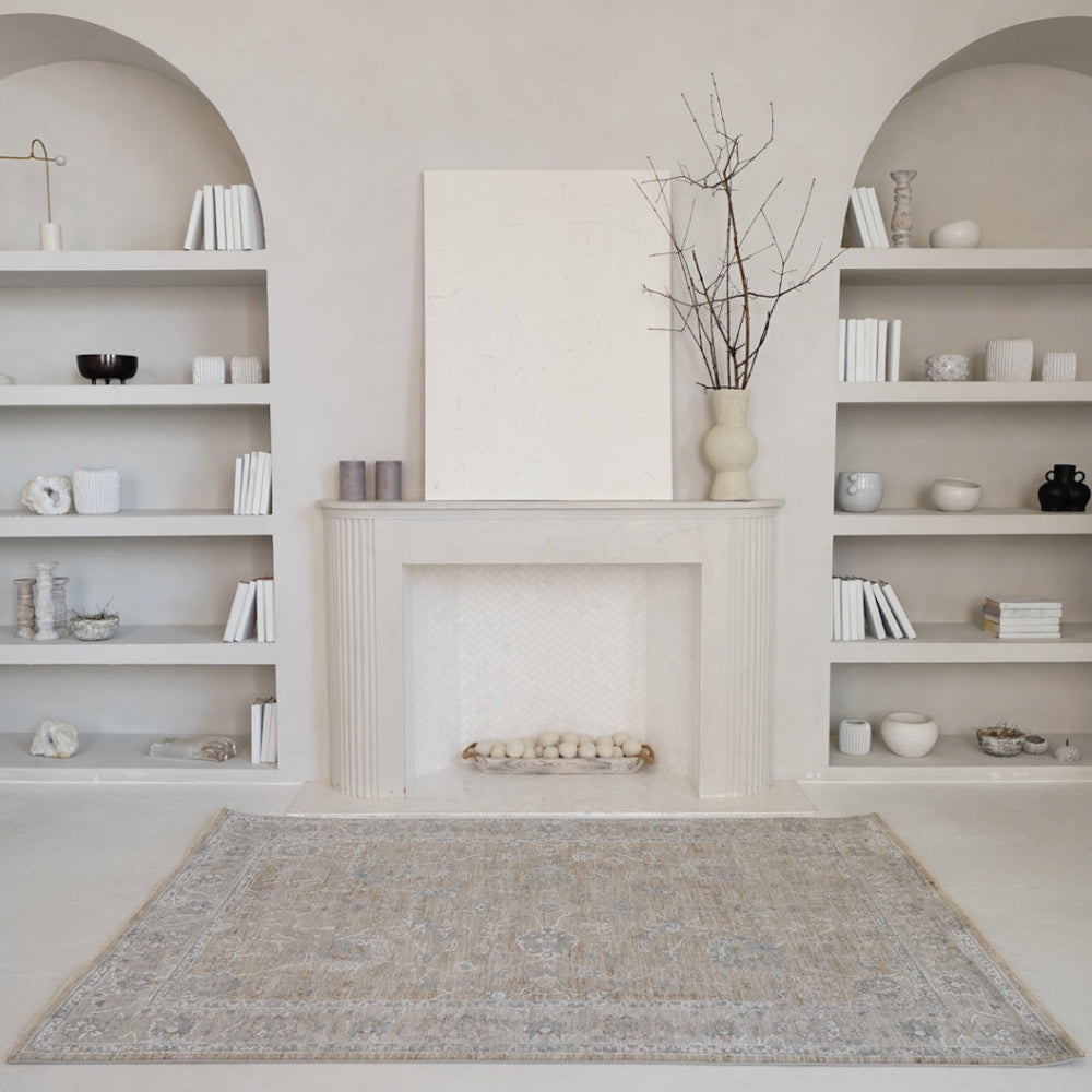 Homeroots 9' X 12' Gold Southwestern Power Loom Stain Resistant Area Rug  Other Material 490451