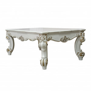 Homeroots 53" Pearl Coffee Table   490585