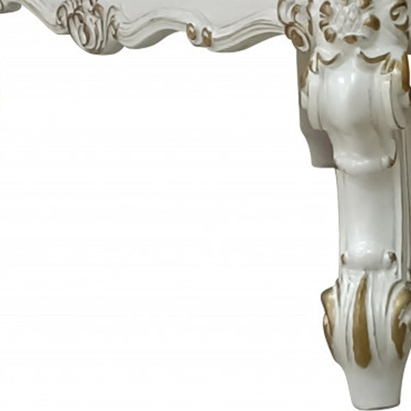 Homeroots 53" Pearl Coffee Table   490585