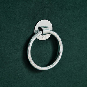 Homeroots 18" Hunter Green Velvet And Black Tufted Storage Hunter Green,Chrome,Velvet  490687