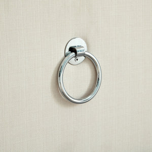 Homeroots 18" White Linen And Black Tufted Storage Cream White,Linen  490690