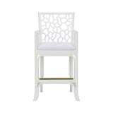 Catania Stool White/Cream 490720-WILDWOOD Wildwood