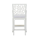 Catania Stool White/Cream 490720-WILDWOOD Wildwood