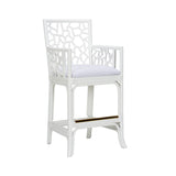 Catania Stool White/Cream 490720-WILDWOOD Wildwood