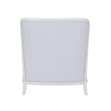 Cefalu Lounge Chair White/Cream 490722-WILDWOOD Wildwood