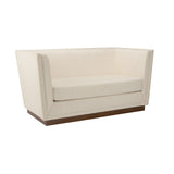 Gehry Settee Brown 490727-WILDWOOD Wildwood