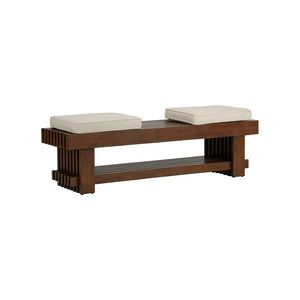 Maki Bench Brown 490771-WILDWOOD Wildwood