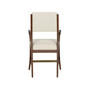 Wildwood Eichler Counter Stool With Walnut Wood Frame And Performance Bouclé Seat — Modern Minimalist Comfort 490773