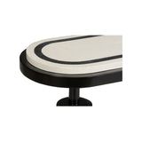 Memphis Milano Console Black, White/Cream 490780-WILDWOOD Wildwood