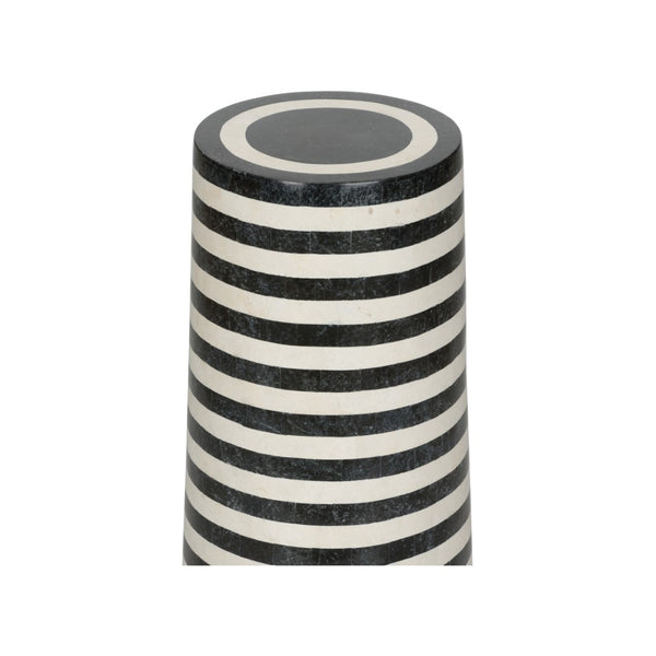 Memphis Milano Pedestal Black, White/Cream 490785-WILDWOOD Wildwood