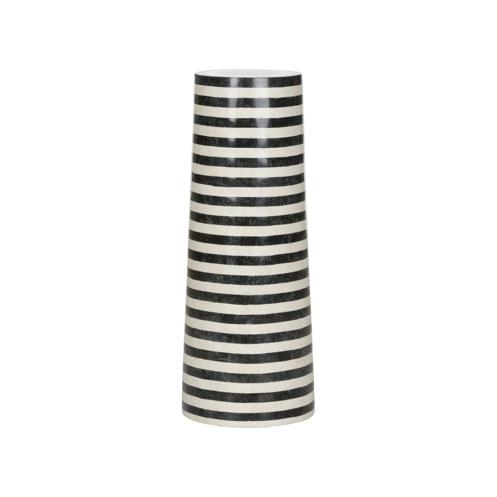 Memphis Milano Pedestal Black, White/Cream 490785-WILDWOOD Wildwood