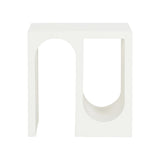 Arcade End Table White/Cream 490799-WILDWOOD Wildwood