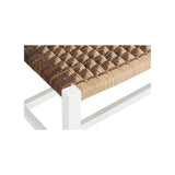 Banco Bench White/Cream, Brown 490809-WILDWOOD Wildwood