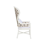 Bianco Arm Chair White/Cream, Brown 490810-WILDWOOD Wildwood