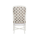 Bianco Arm Chair White/Cream, Brown 490810-WILDWOOD Wildwood