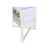 Bianco Arm Chair White/Cream, Brown 490810-WILDWOOD Wildwood