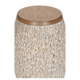 Enya Drum Table Brown, Gray 490812-WILDWOOD Wildwood