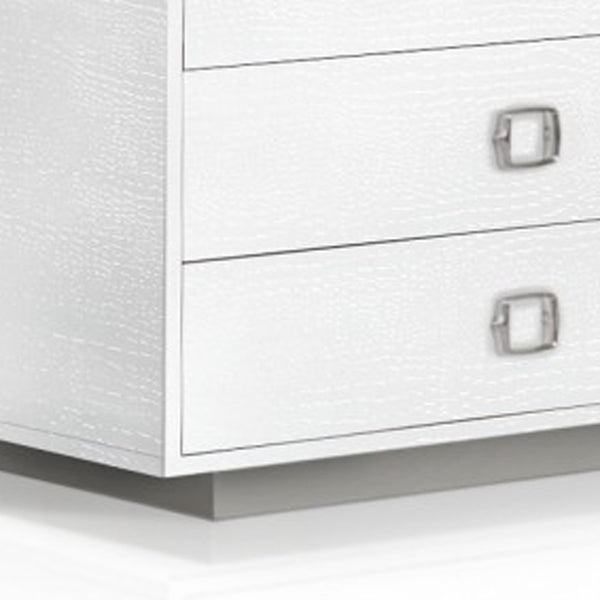 Homeroots 63" White Solid And Manufactured Wood Six Drawer Dresser  Solid And Manufactured Wood 490817