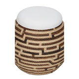 Calusa Stool Brown 490819-WILDWOOD Wildwood