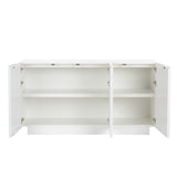 Aura Arch Cabinet White/Cream 490824-WILDWOOD Wildwood