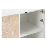 Aura Arch Cabinet White/Cream 490824-WILDWOOD Wildwood