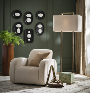 Wildwood Wallace Walnut Pedestal Display Stand — Solid Walnut Reeded Column With Generous Top For Art & Plants 490828