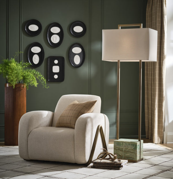 Wildwood Wallace Walnut Pedestal Display Stand — Solid Walnut Reeded Column With Generous Top For Art & Plants 490828