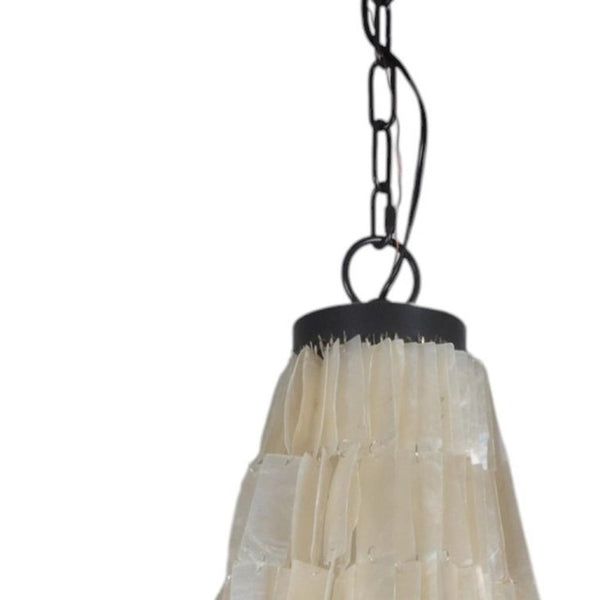 Bronze Three Light Chandelier with White Drum Shades for Elegant Dining Rooms
