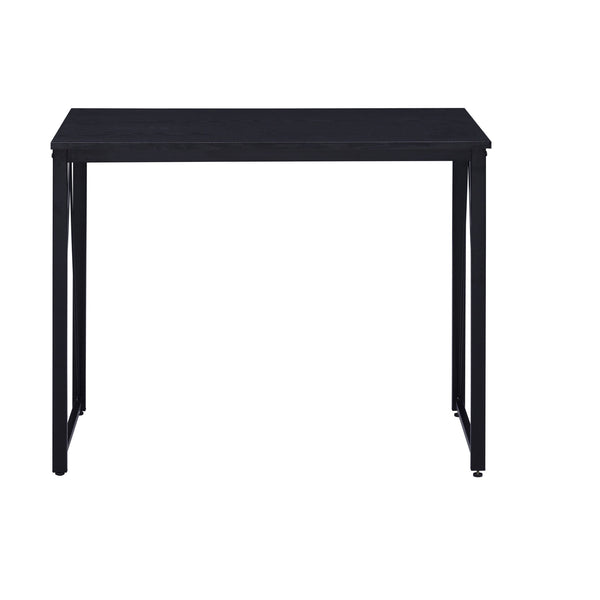 Homeroots 35" Black Writing Desk   491413