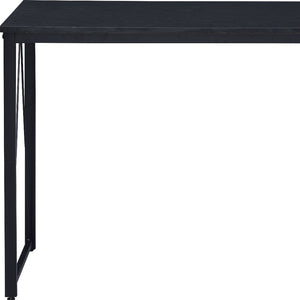 Homeroots 47" Black Writing Desk   491416