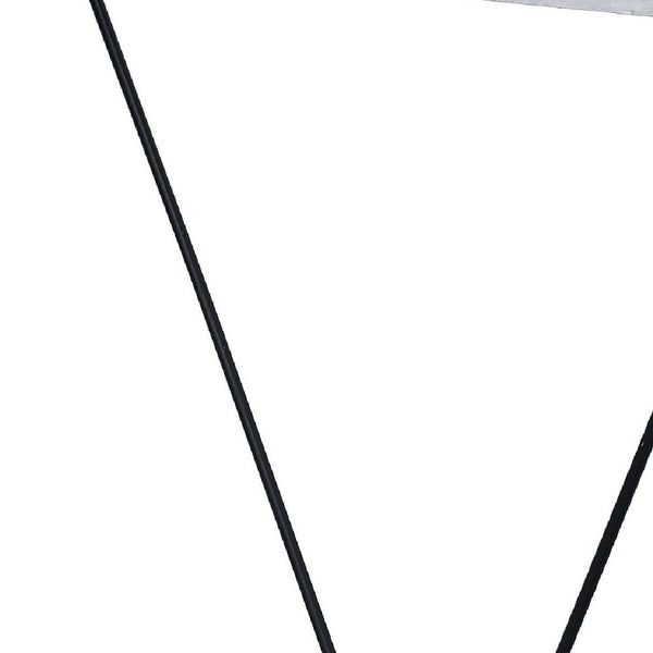 Homeroots 32" Antiqued White Writing Desk   491427