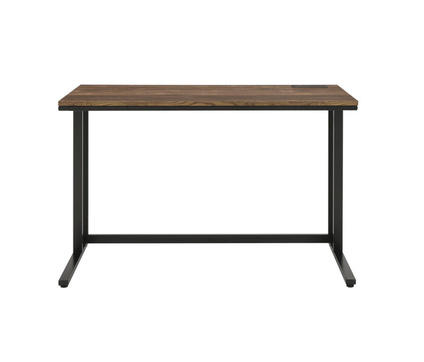 Homeroots 47" Brown And Black Writing Desk   491481