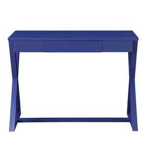 Homeroots 42" Blue Writing Desk   491530
