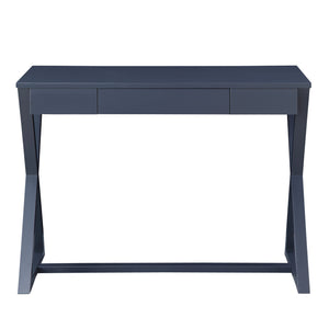 Homeroots 42" Charcoal Writing Desk   491531