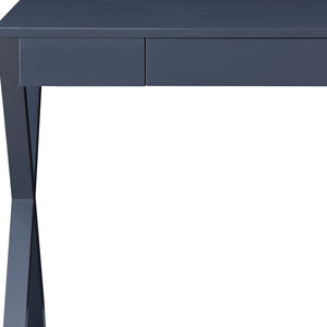 Homeroots 42" Charcoal Writing Desk   491531