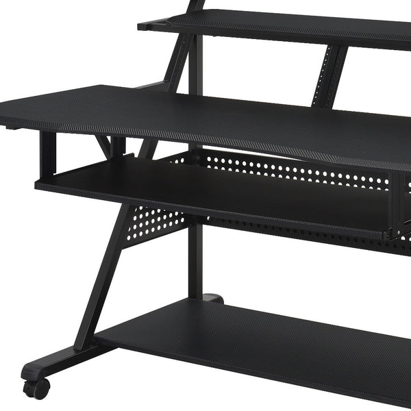 Homeroots 67" Black Music Desk   491535