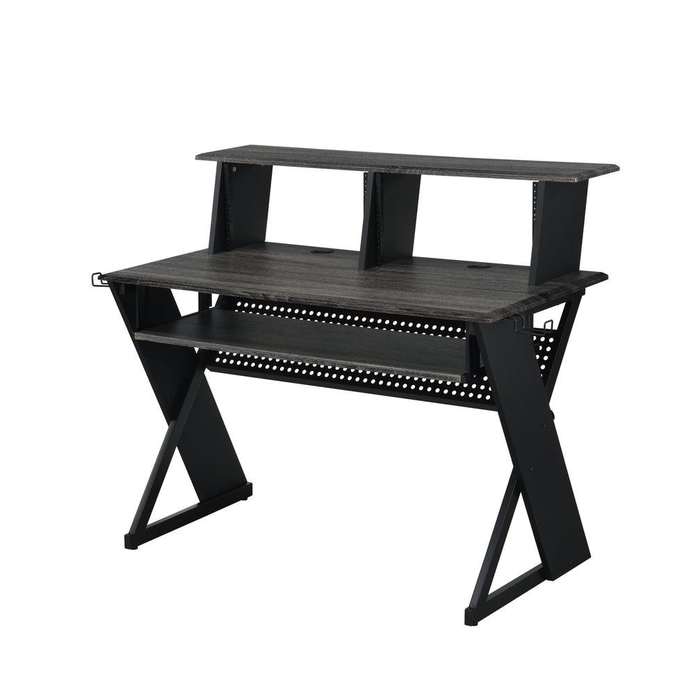 Homeroots 47" Black Music Desk   491537