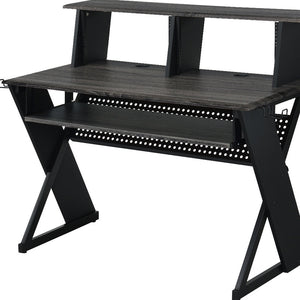 Homeroots 47" Black Music Desk   491537