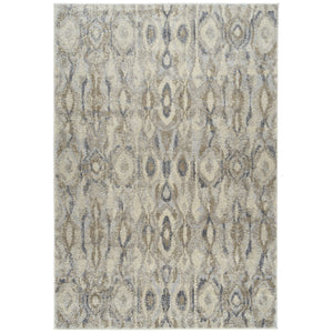 Homeroots 8' X 11' Grey Moroccan Area Rug  Polypropylene 491603