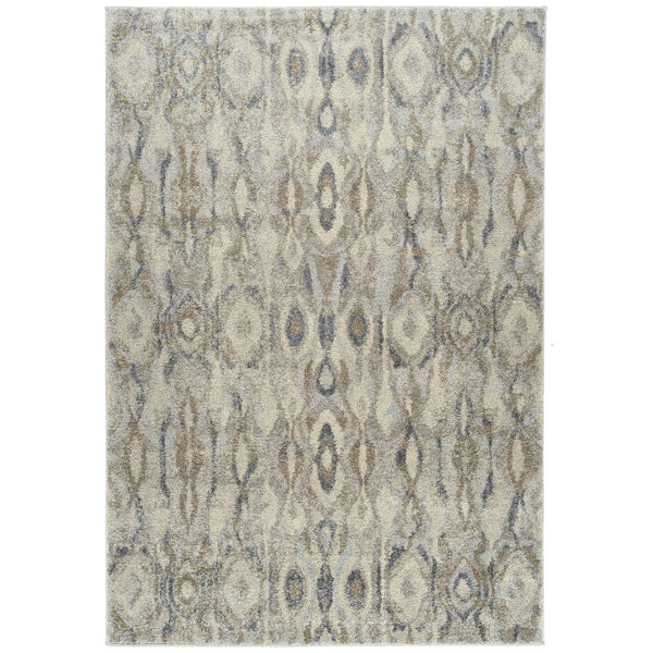Homeroots 8' X 11' Grey Moroccan Area Rug  Polypropylene 491603