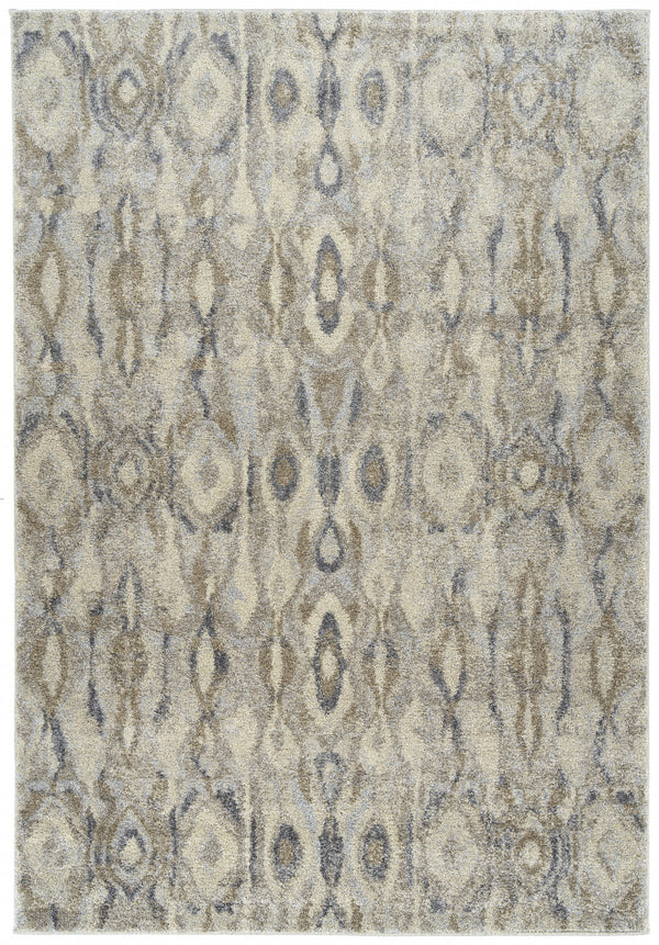 Homeroots 8' X 11' Grey Moroccan Area Rug  Polypropylene 491603