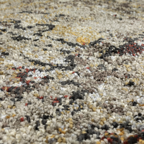 Homeroots 5' X 8' Brown Diamond Area Rug  Polypropylene 491618