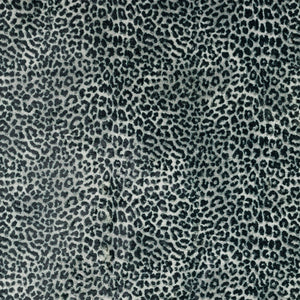 Homeroots 5' X 8' Black And Gray Leopard Print Shag Handmade Non Skid Area Rug  Polyester 491670
